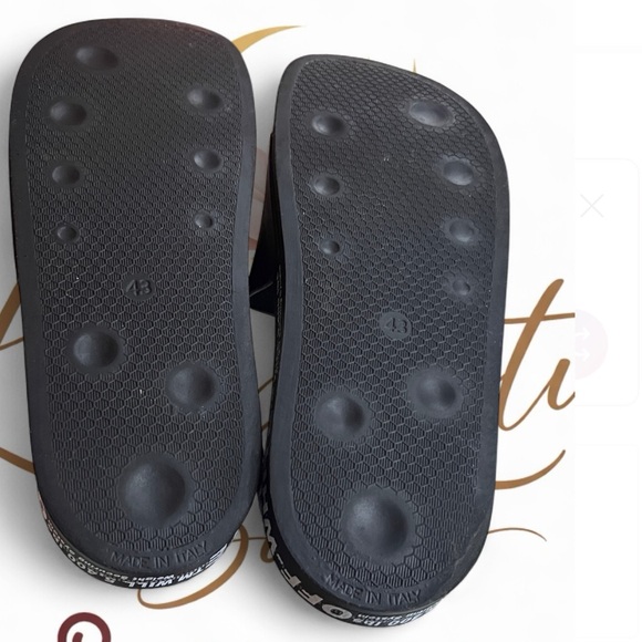 Off-White Logo Pool Slides - Black | Men\'s Size
10 (EU 43) main image 5